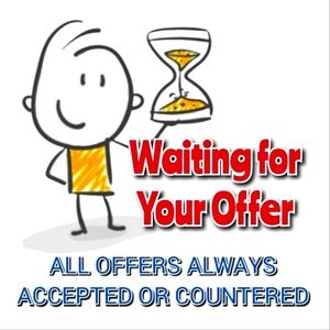 All Offers ALWAYS ACCEPTED OR Countered 🤗